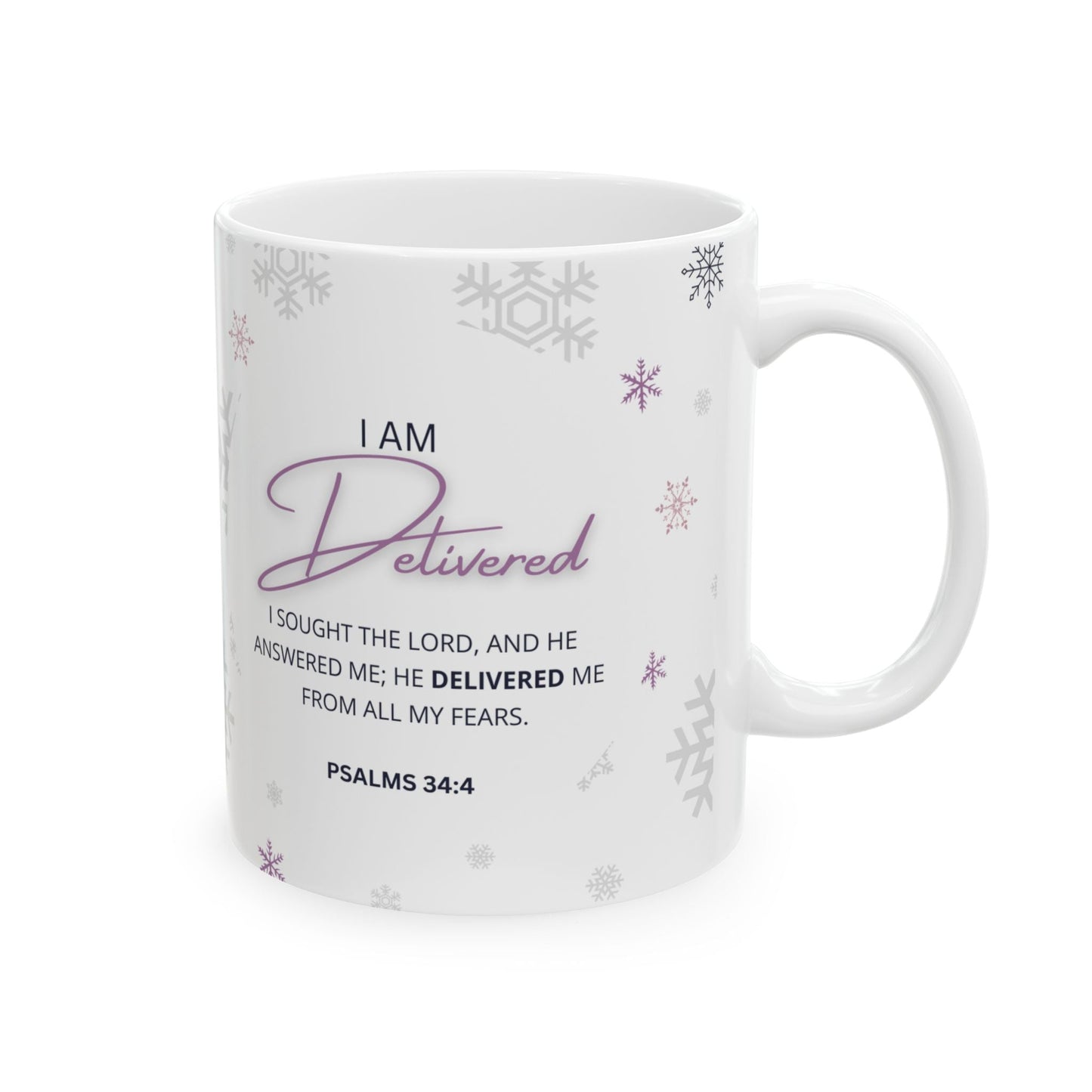 Delivered Spiritual Affirmation Mug