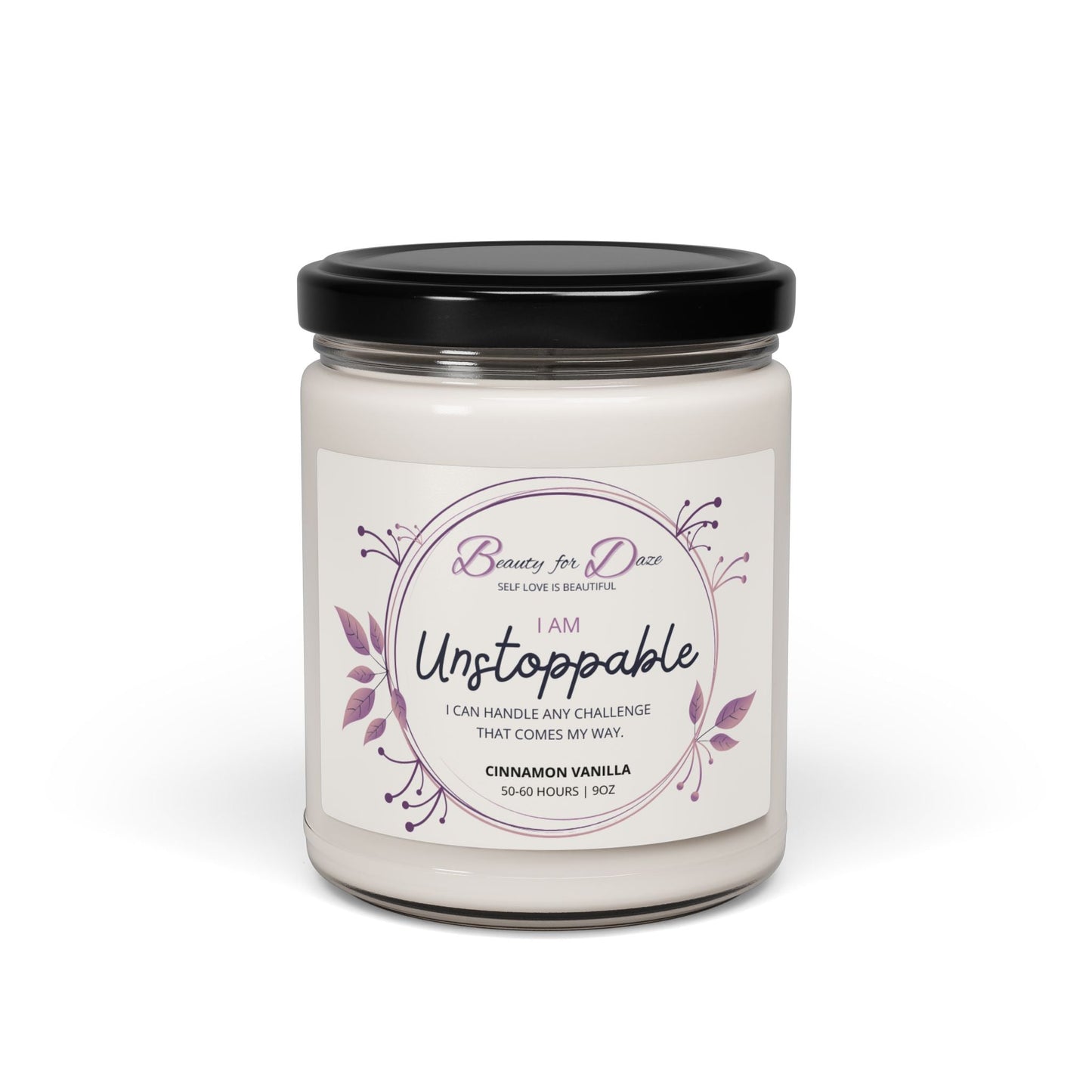 Unstoppable Self-Love Affirmation Candle