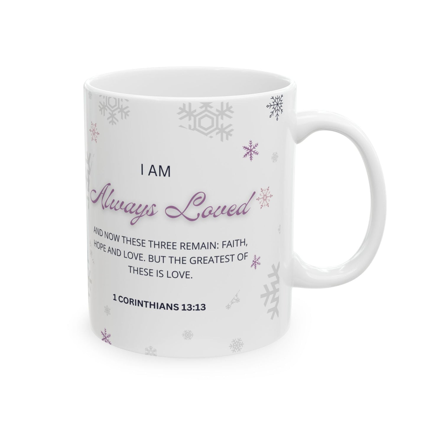 Loved Spiritual Affirmation Mug