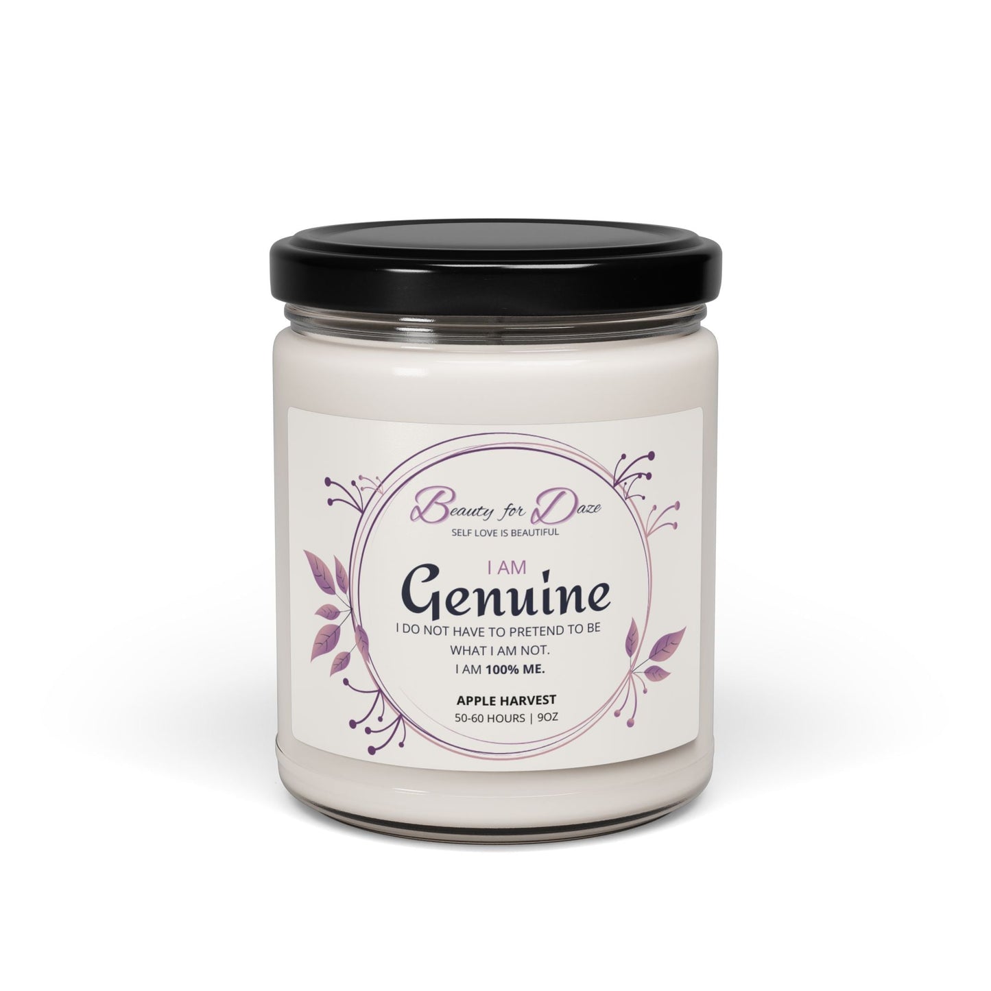 Genuine Self-Love Affirmation Candle