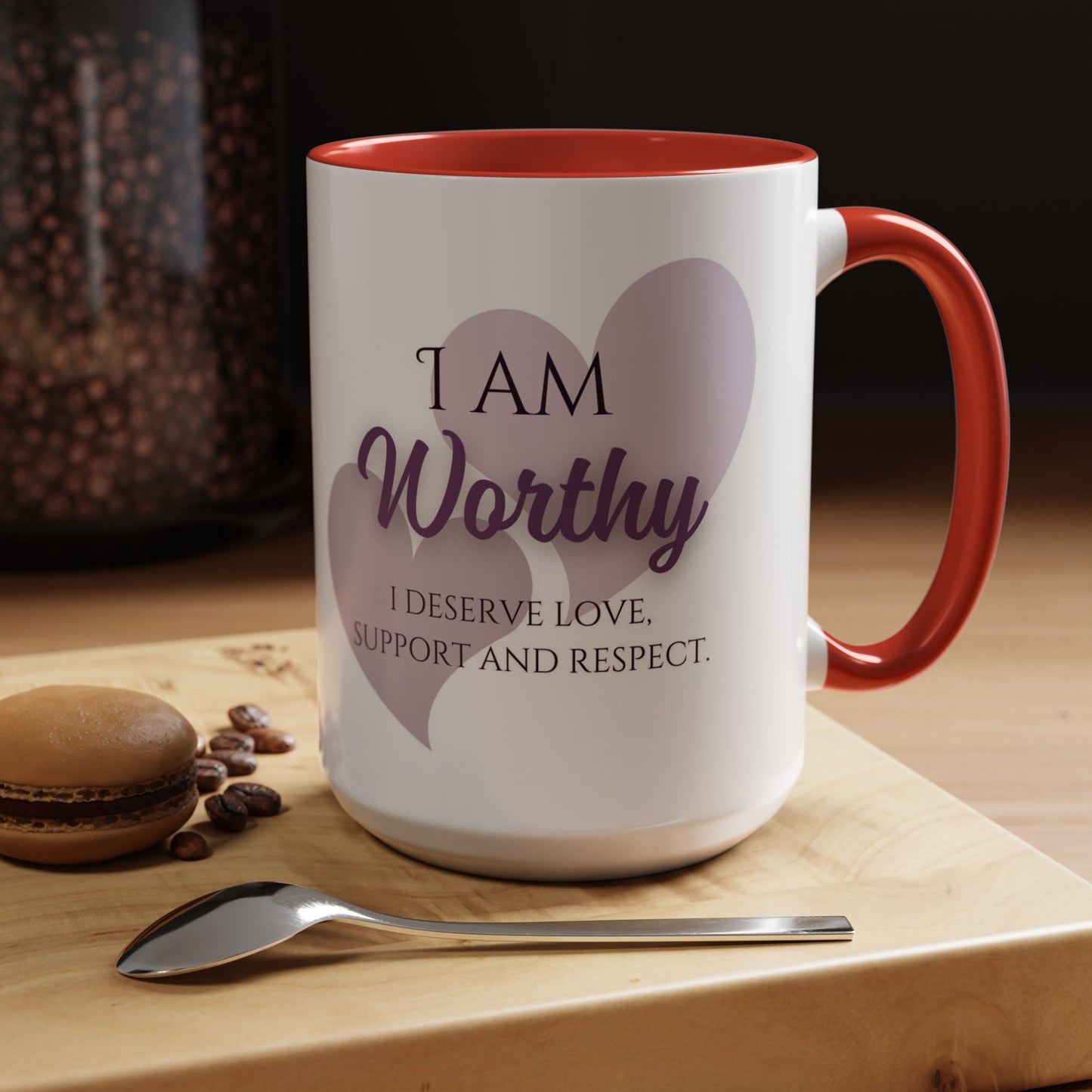 Worthy Self-Love Affirmation Mug