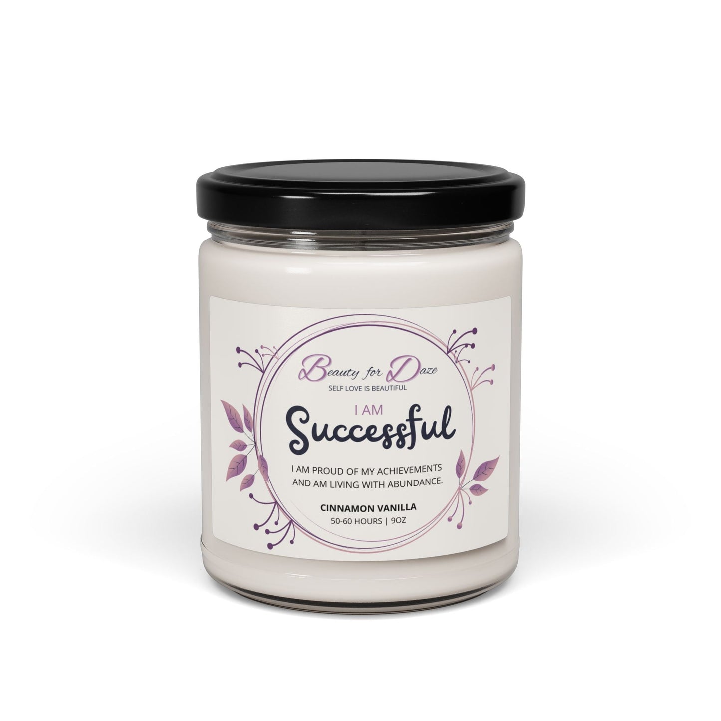Successful Self-Love Affirmation Candle