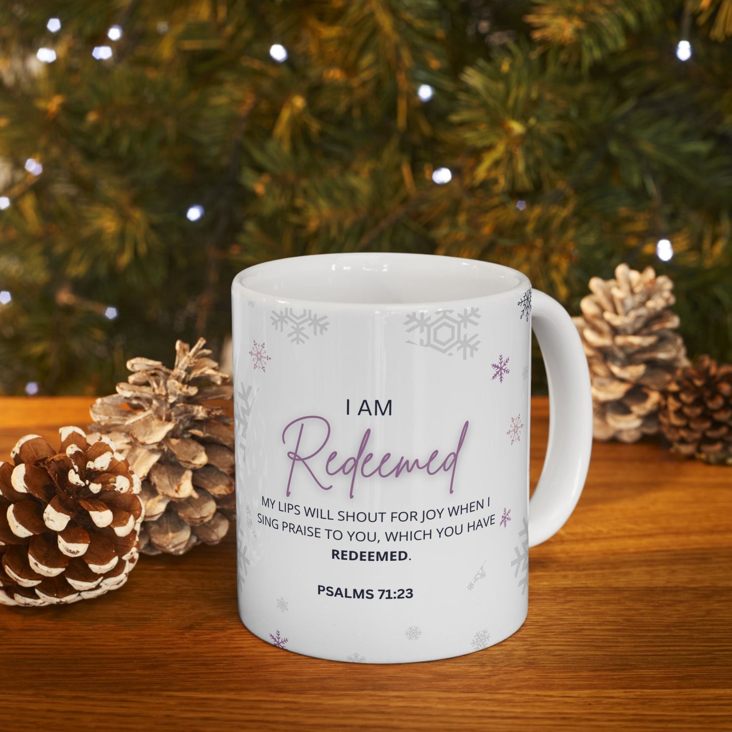 Redeemed Spiritual Affirmation Mug