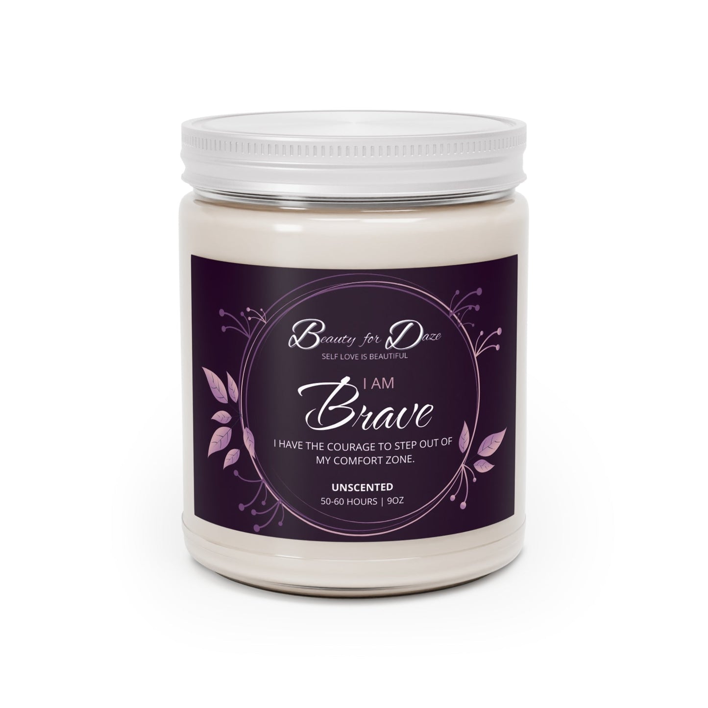 Brave Self-Love Affirmation Candle