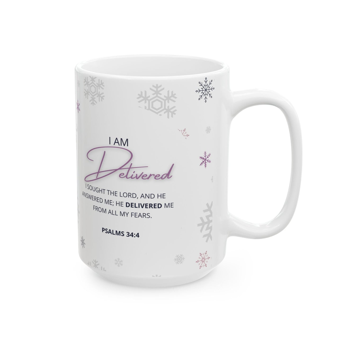 Delivered Spiritual Affirmation Mug