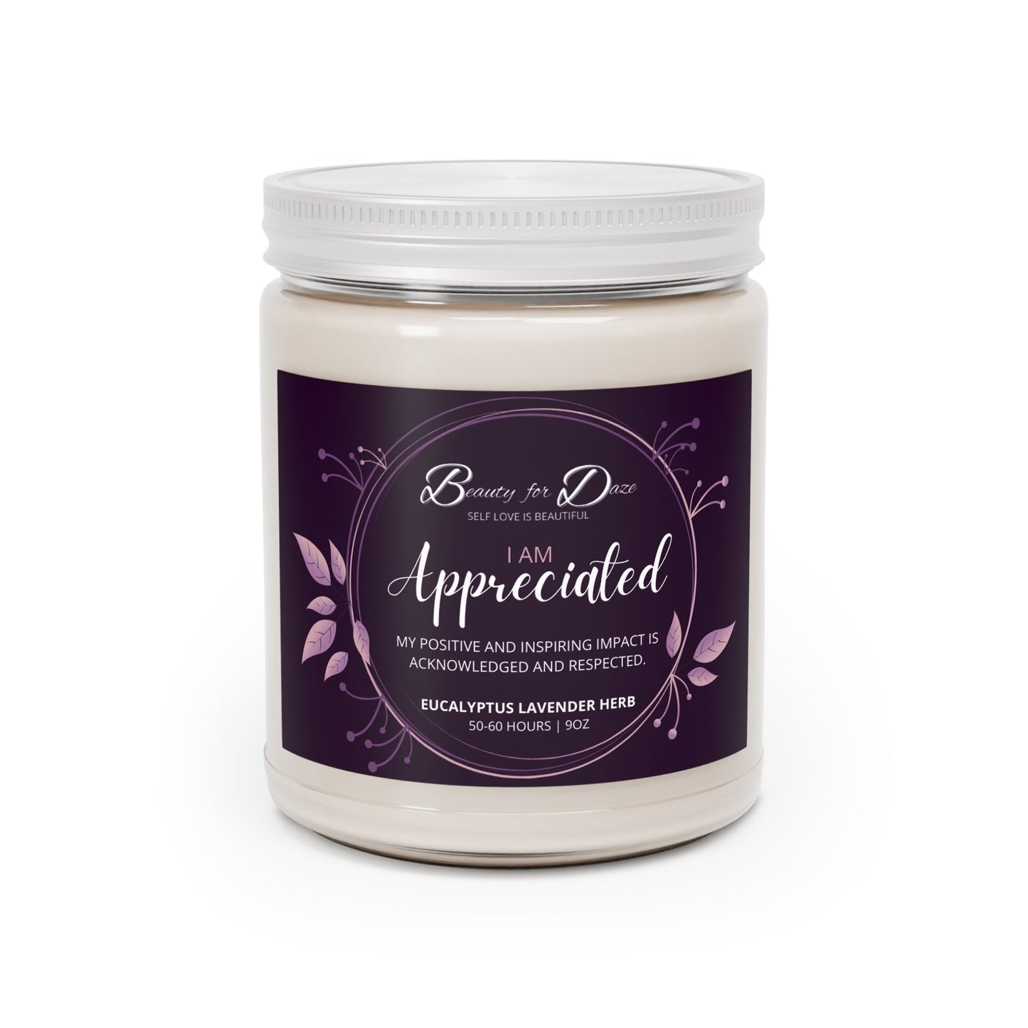Appreciated Self-Love Affirmation Candle