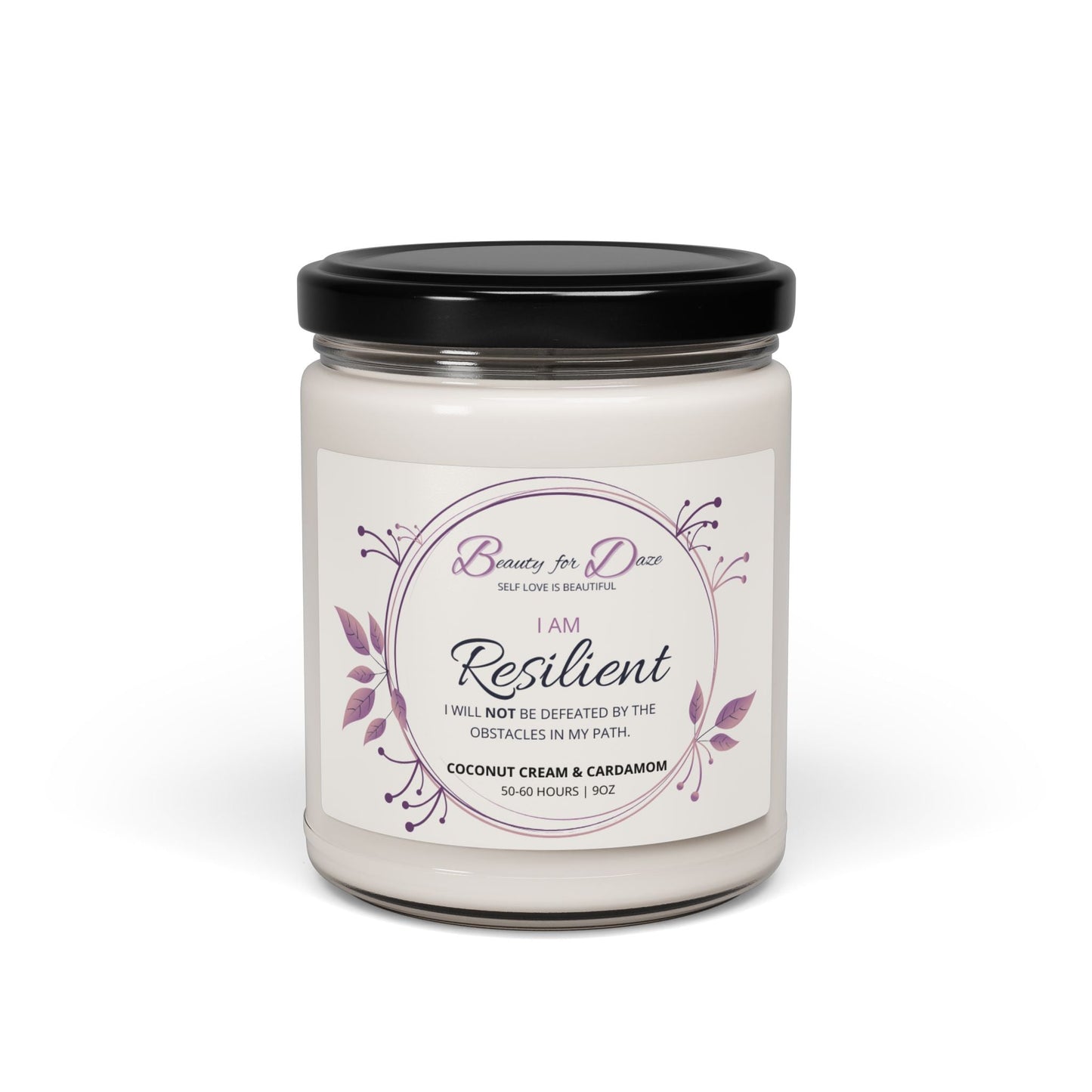 Resilient Self-Love Affirmation Candle