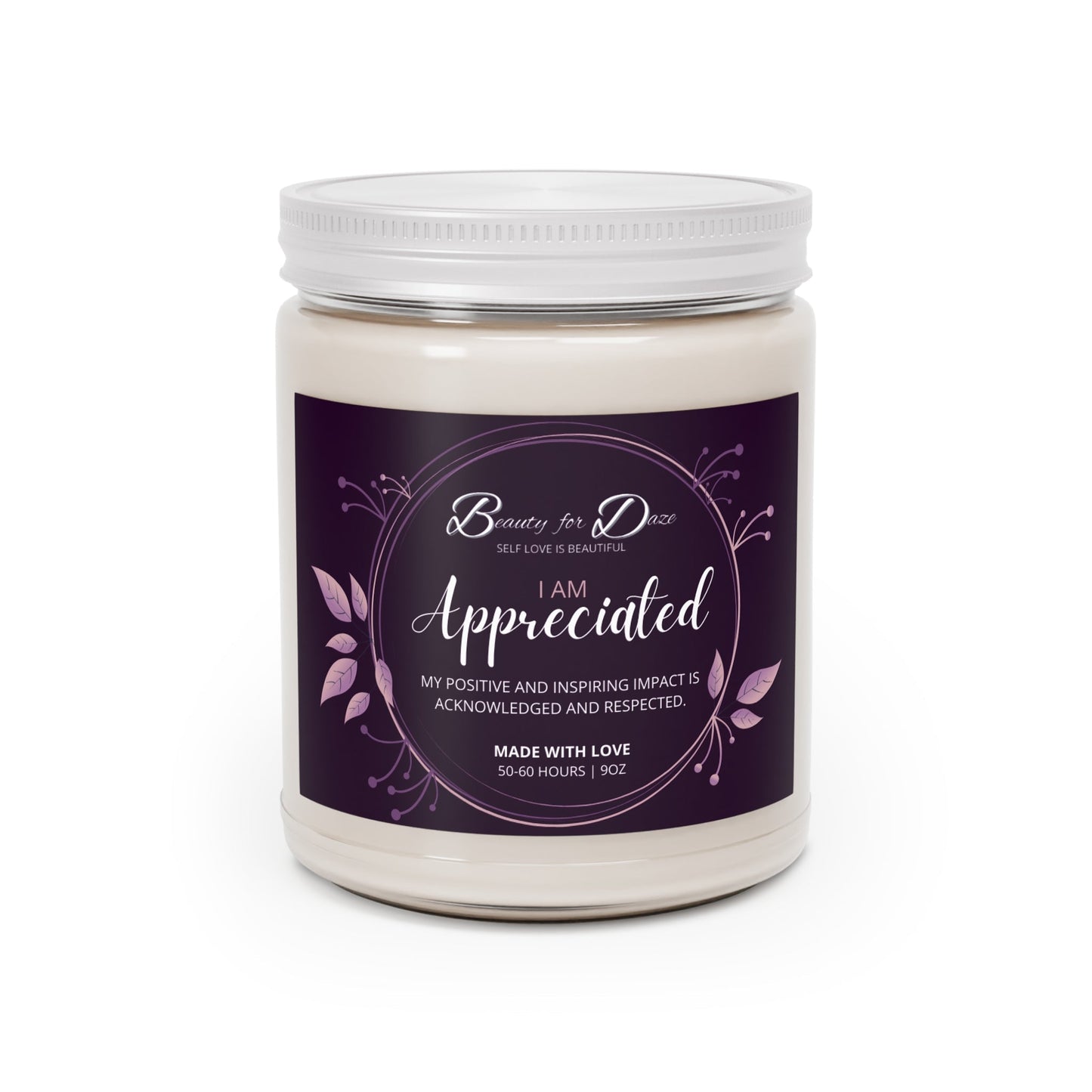 Appreciated Self-Love Affirmation Candle