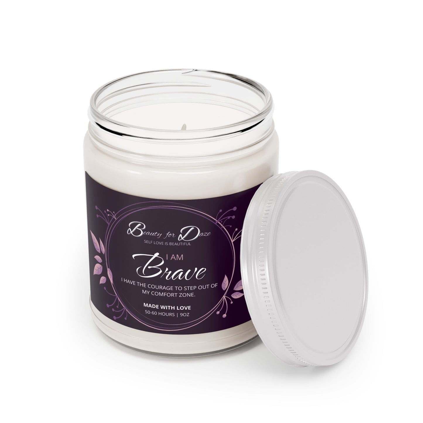 Brave Self-Love Affirmation Candle