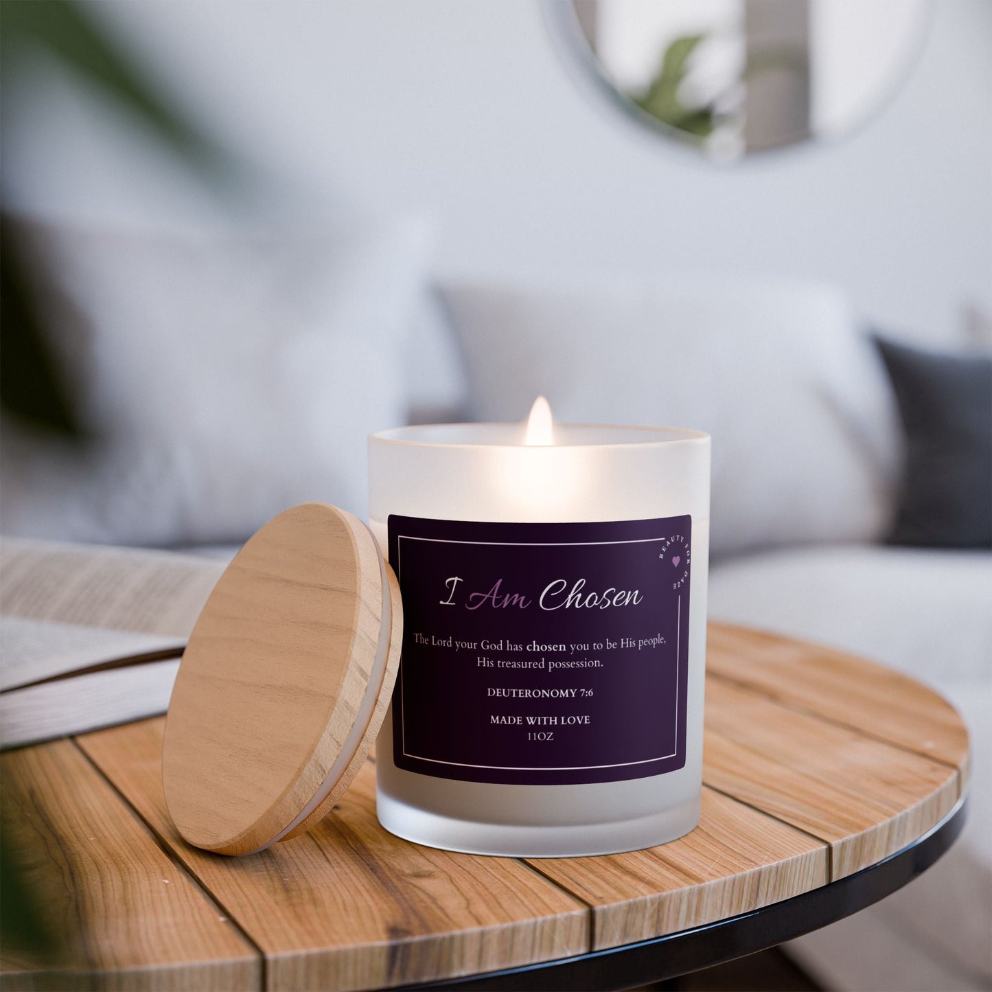 Chosen Spiritual Affirmation Candle