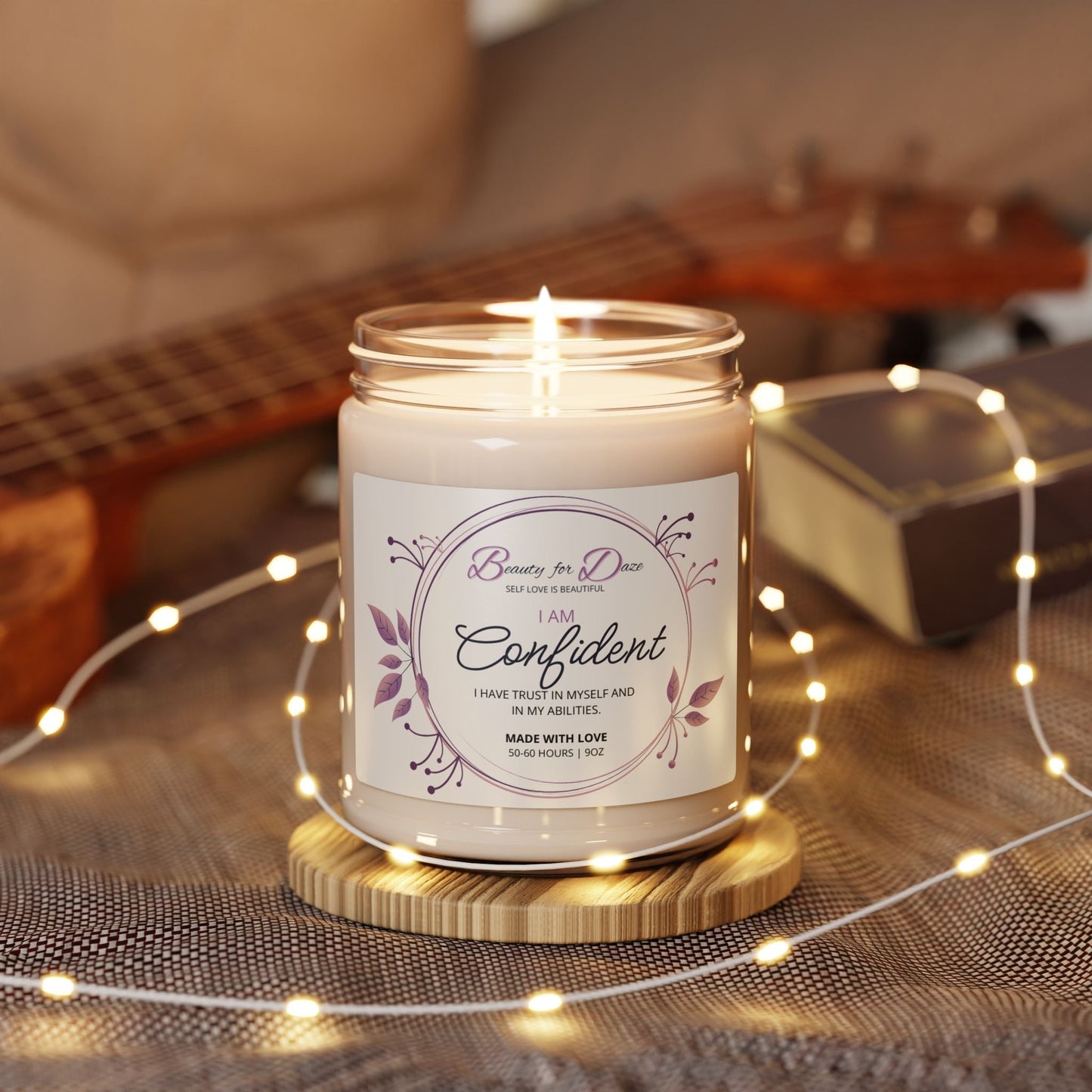 Confident Self-Love Affirmation Candle