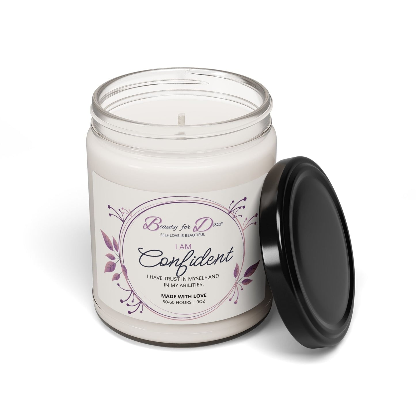 Confident Self-Love Affirmation Candle