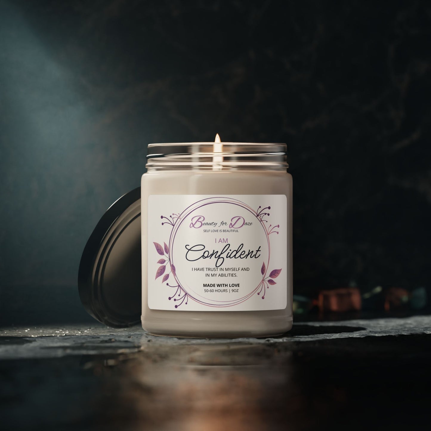 Confident Self-Love Affirmation Candle