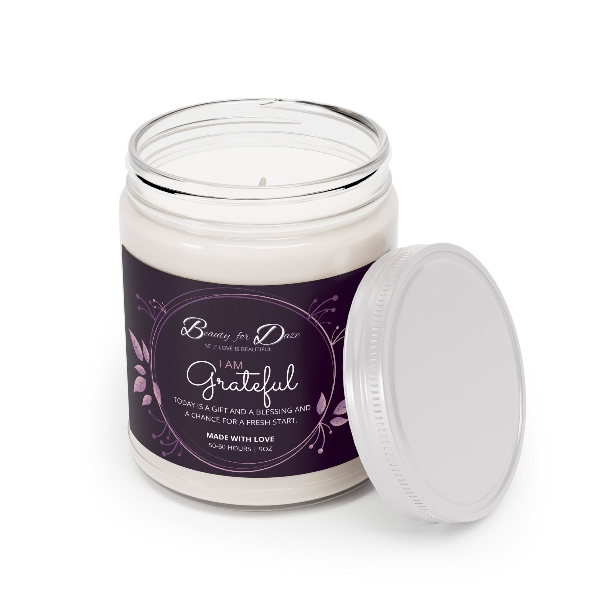 Grateful Self-Love Affirmation Candle