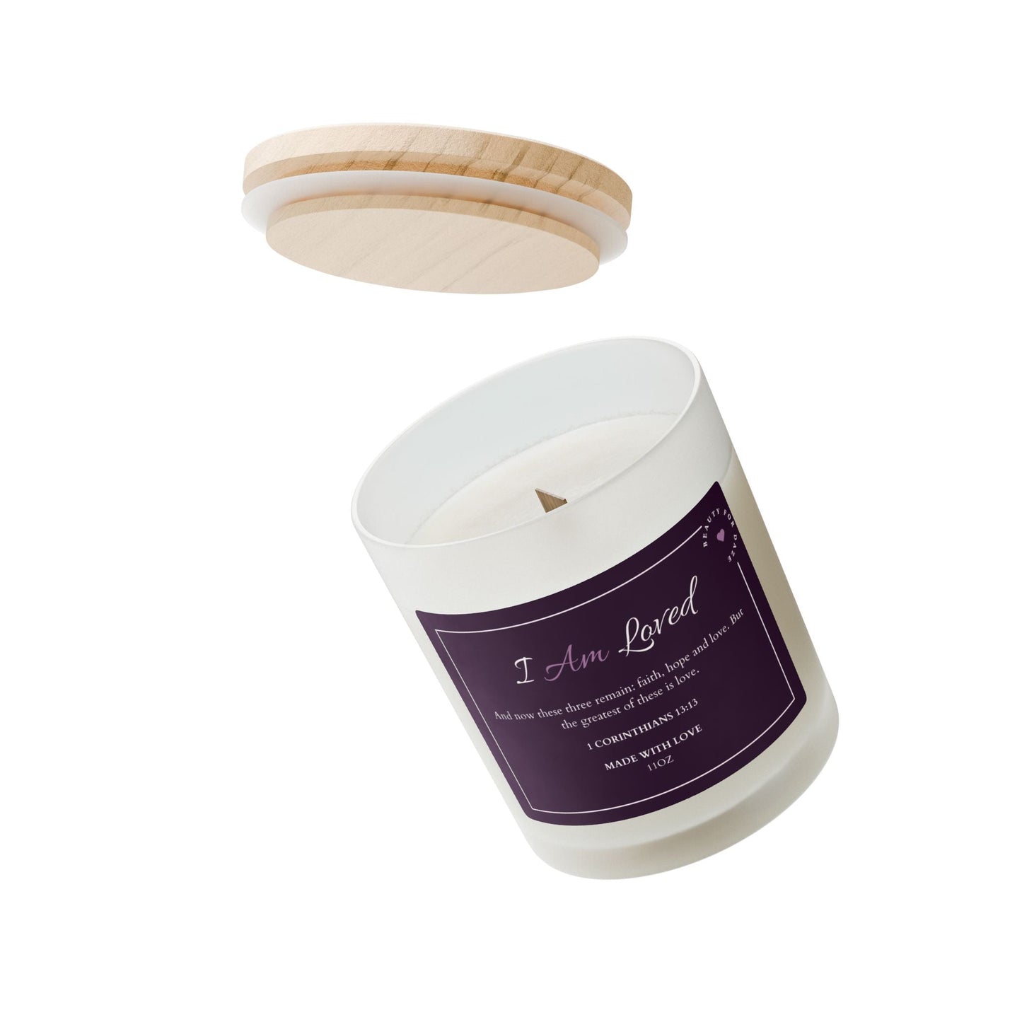 Loved Spiritual Affirmation Candle