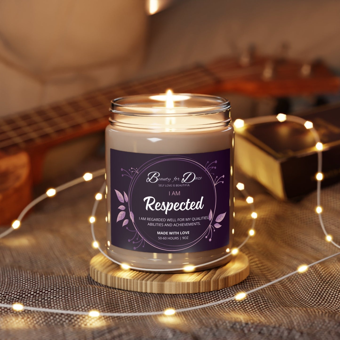 Respected Self-Love Affirmation Candle